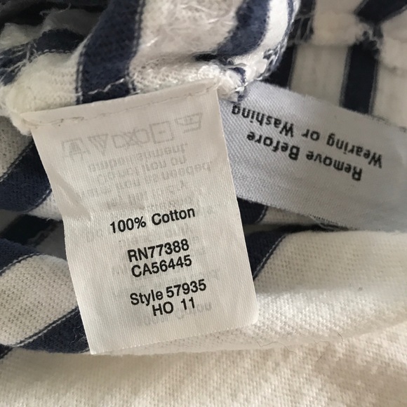 Striped sequined 3/4 sleeve top - Picture 8 of 8